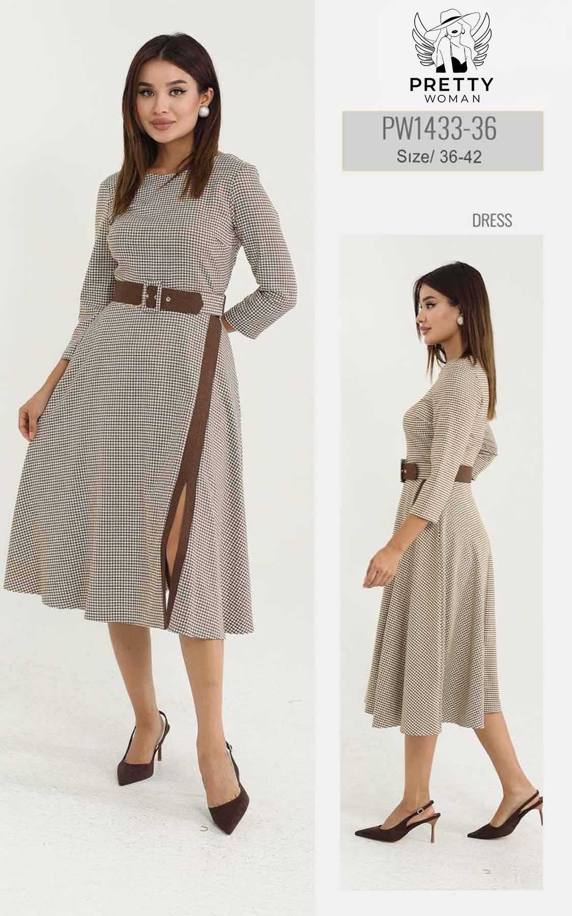 PW-1433 GÜNLÜK ELBİSE