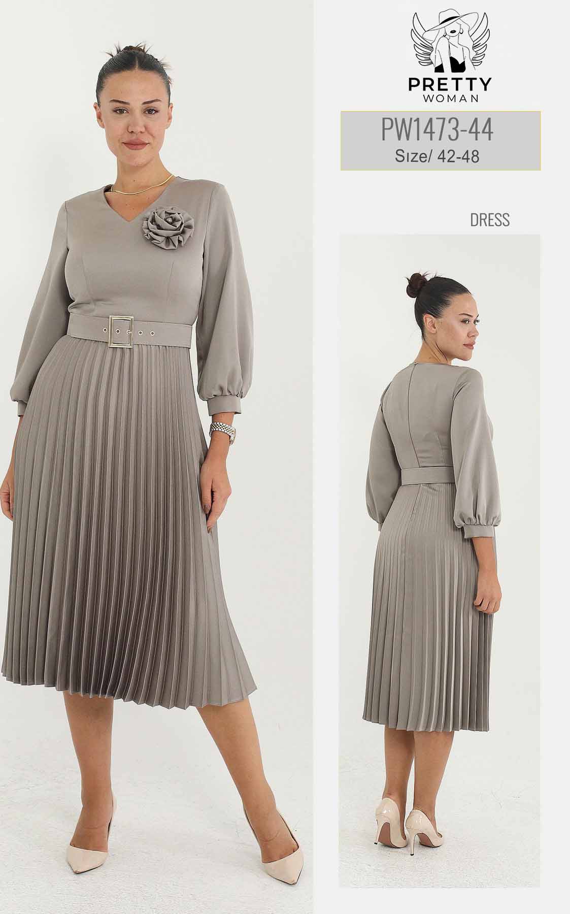 PW-1473 GÜNLÜK ELBİSE