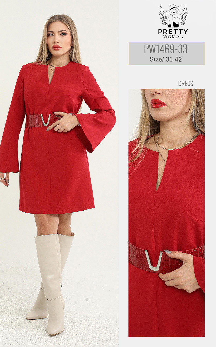 PW-1469 GÜNLÜK ELBİSE