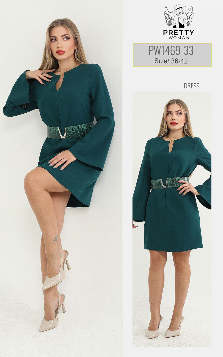 PW-1469 GÜNLÜK ELBİSE