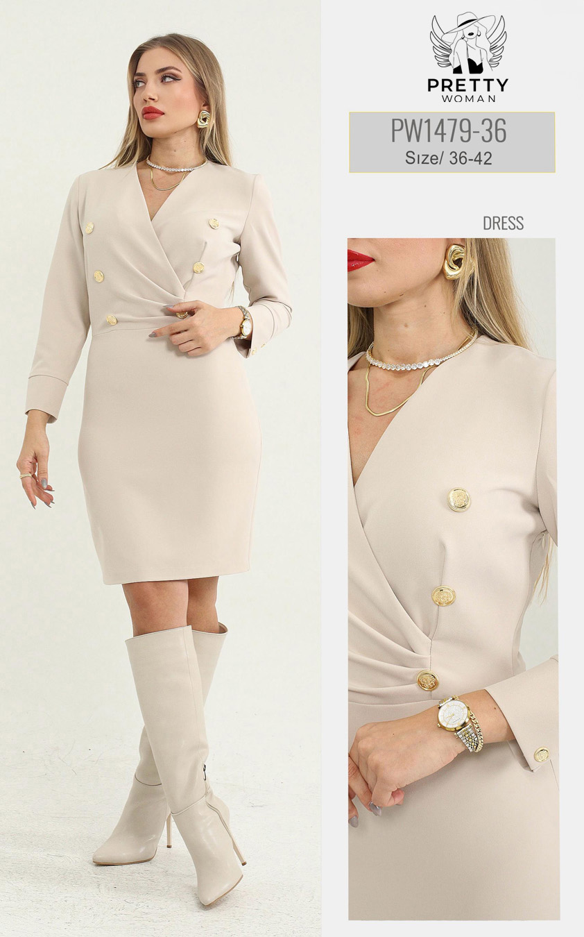PW-1479 GÜNLÜK ELBİSE