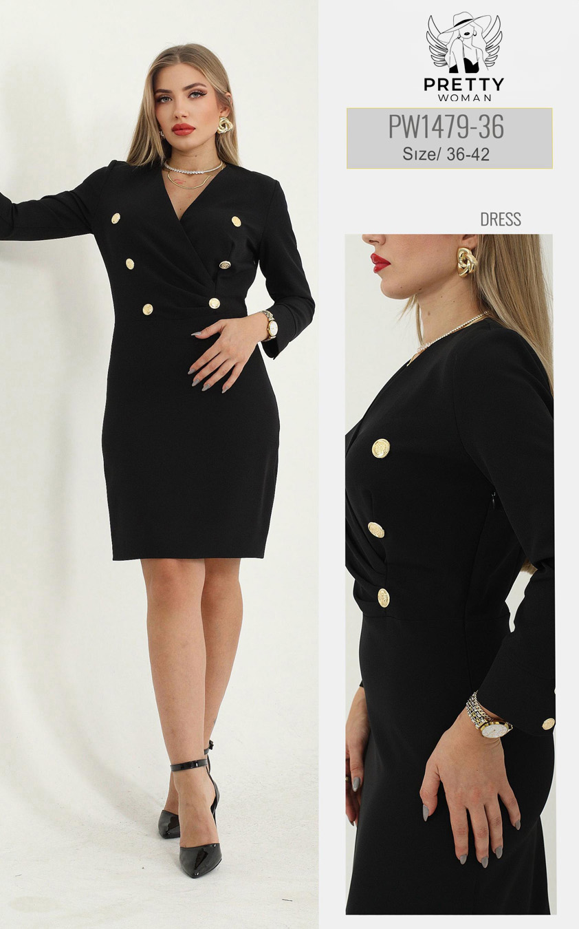 PW-1479 GÜNLÜK ELBİSE