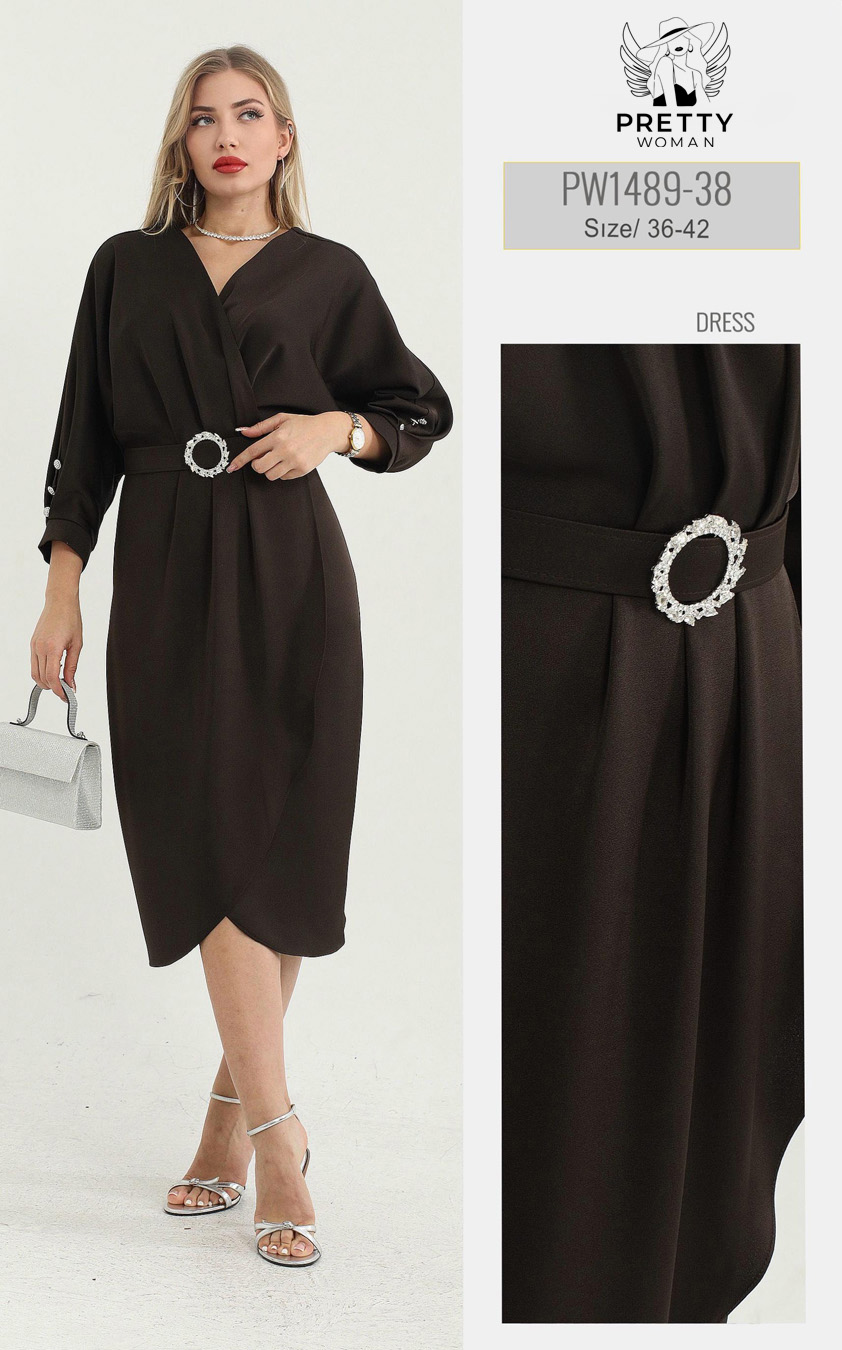 PW-1489 GÜNLÜK ELBİSE