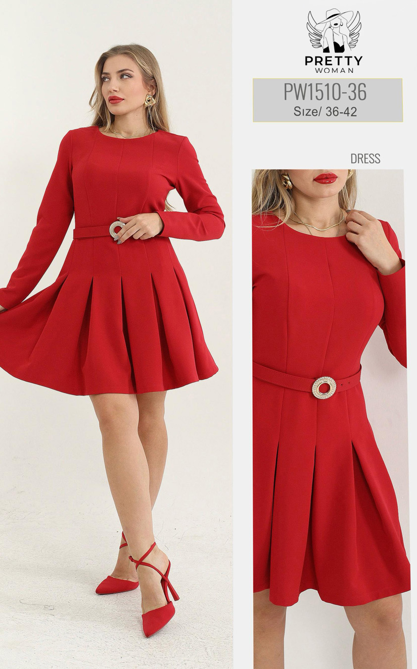 PW-1510 GÜNLÜK ELBİSE