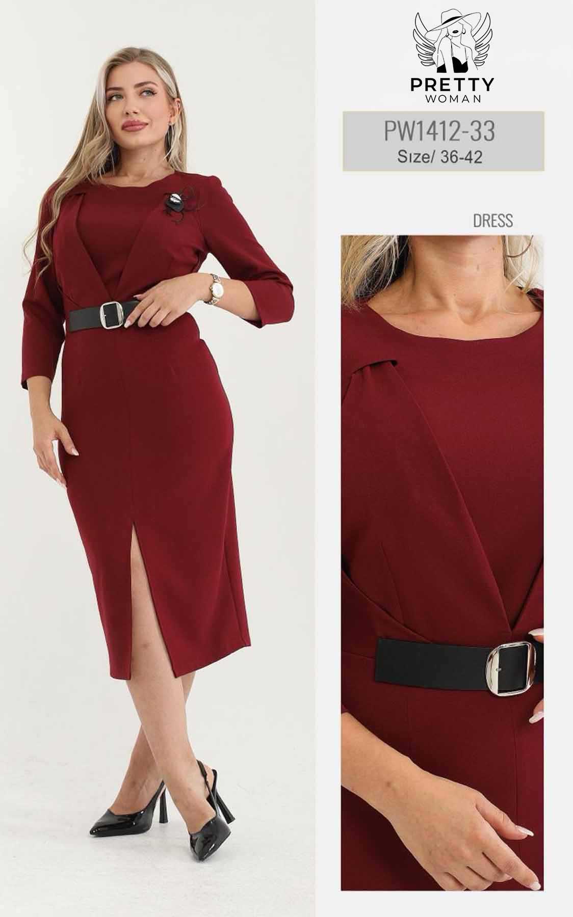 PW-1412 GÜNLÜK ELBİSE