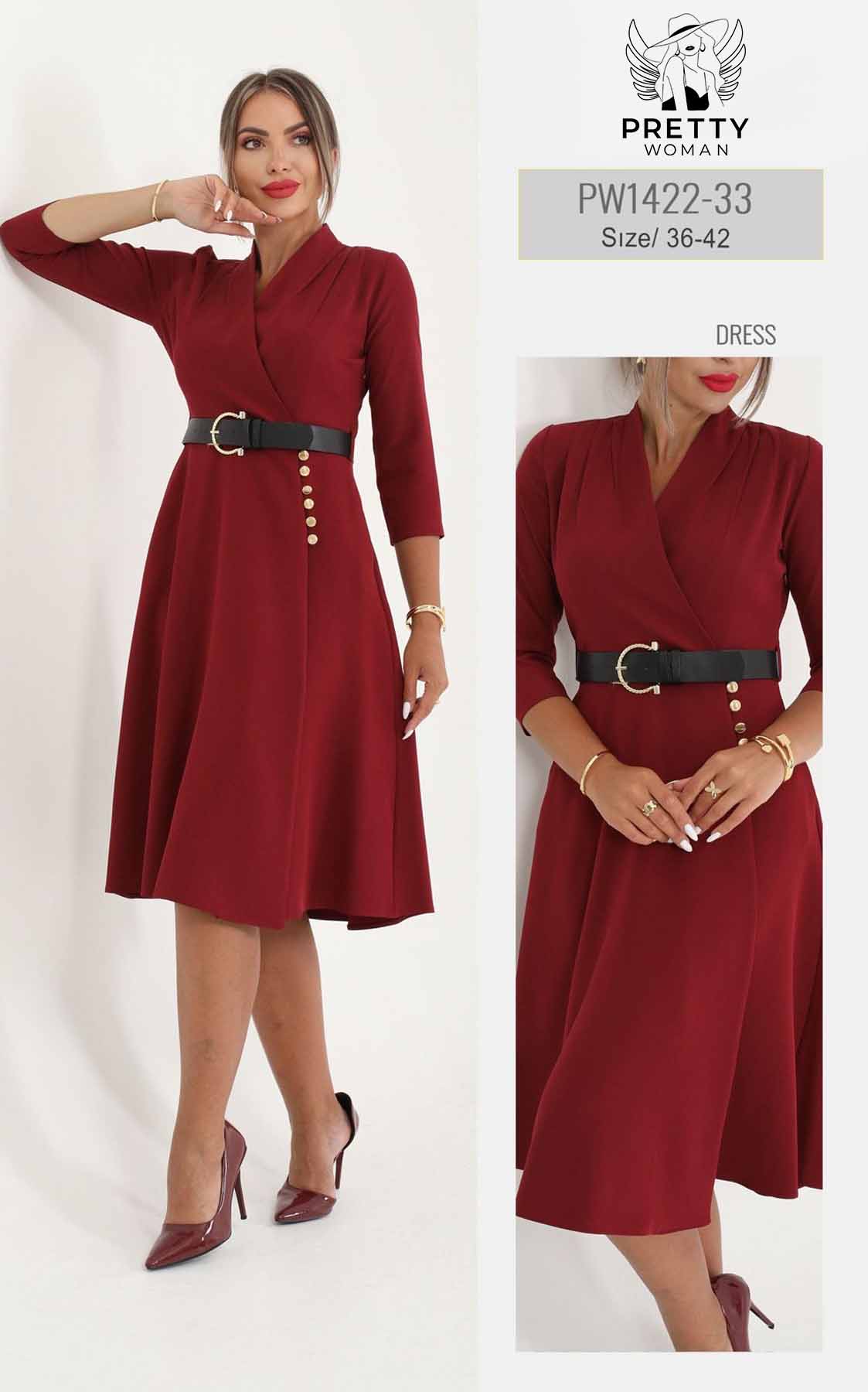 PW-1422 GÜNLÜK ELBİSE