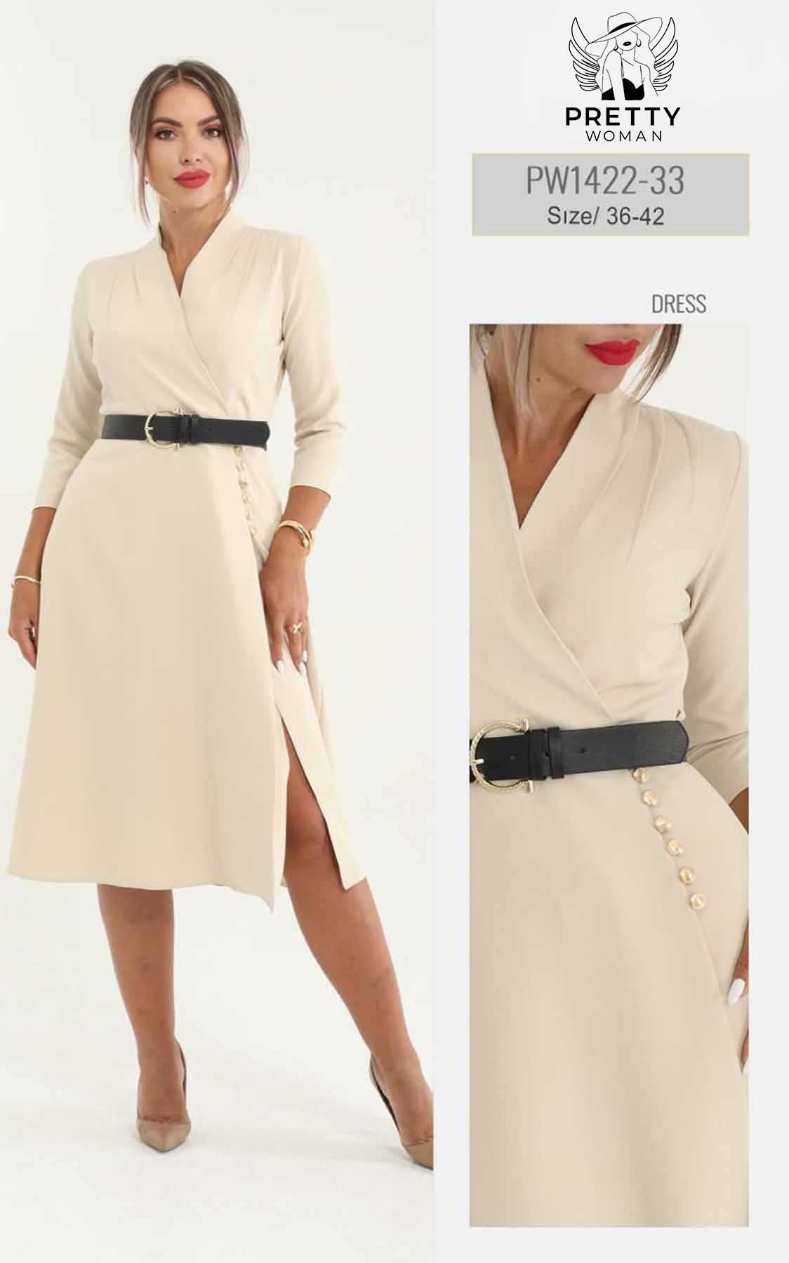 PW-1422 GÜNLÜK ELBİSE