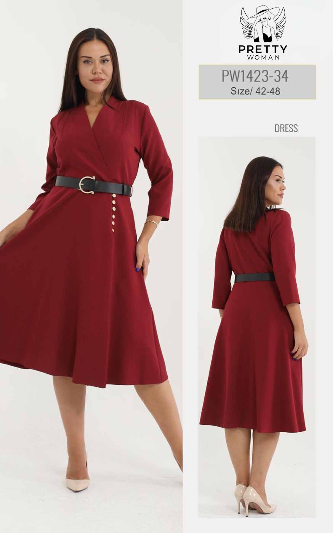 PW-1423 GÜNLÜK ELBİSE