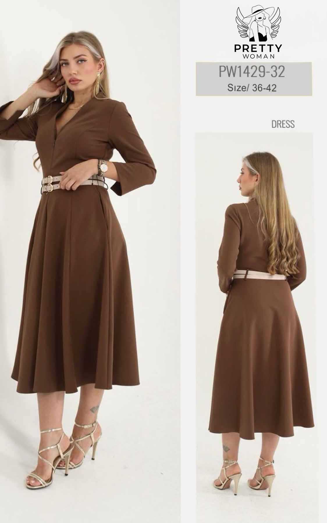 PW-1429 GÜNLÜK ELBİSE