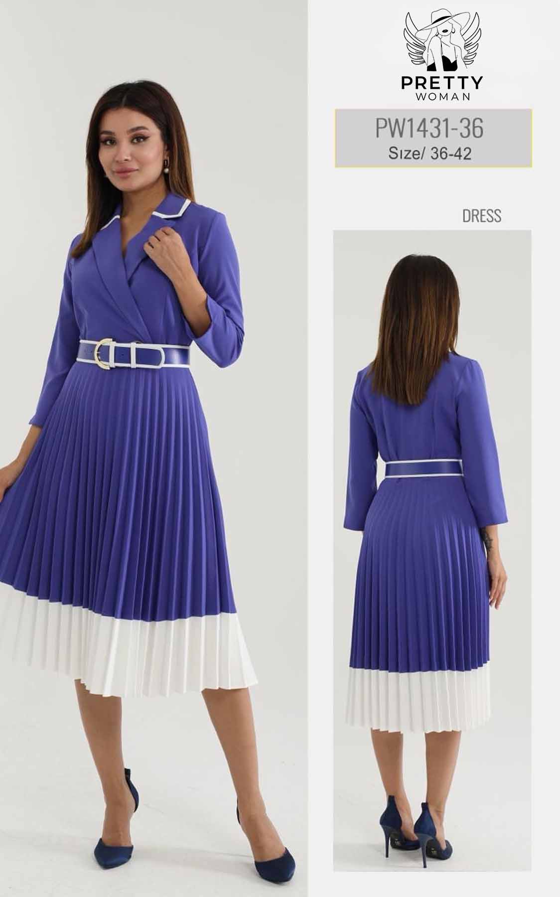 PW-1431 GÜNLÜK ELBİSE