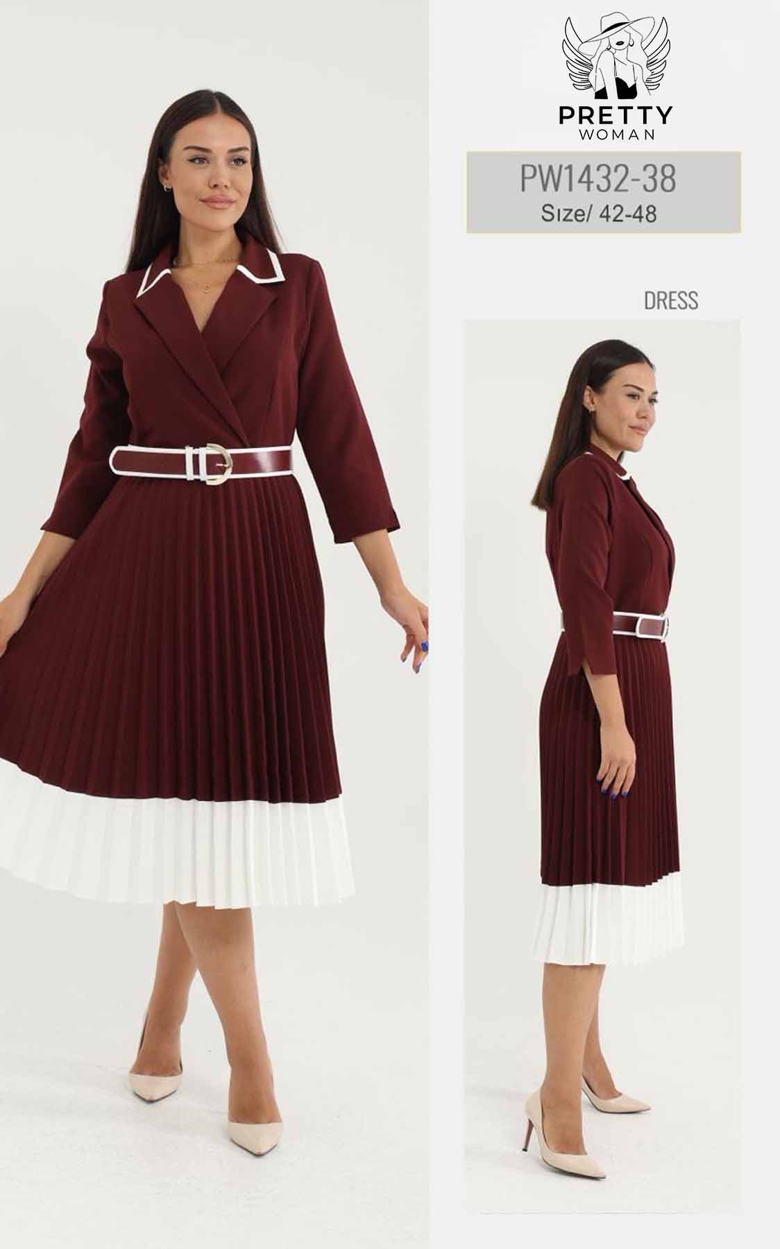 PW-1431 GÜNLÜK ELBİSE