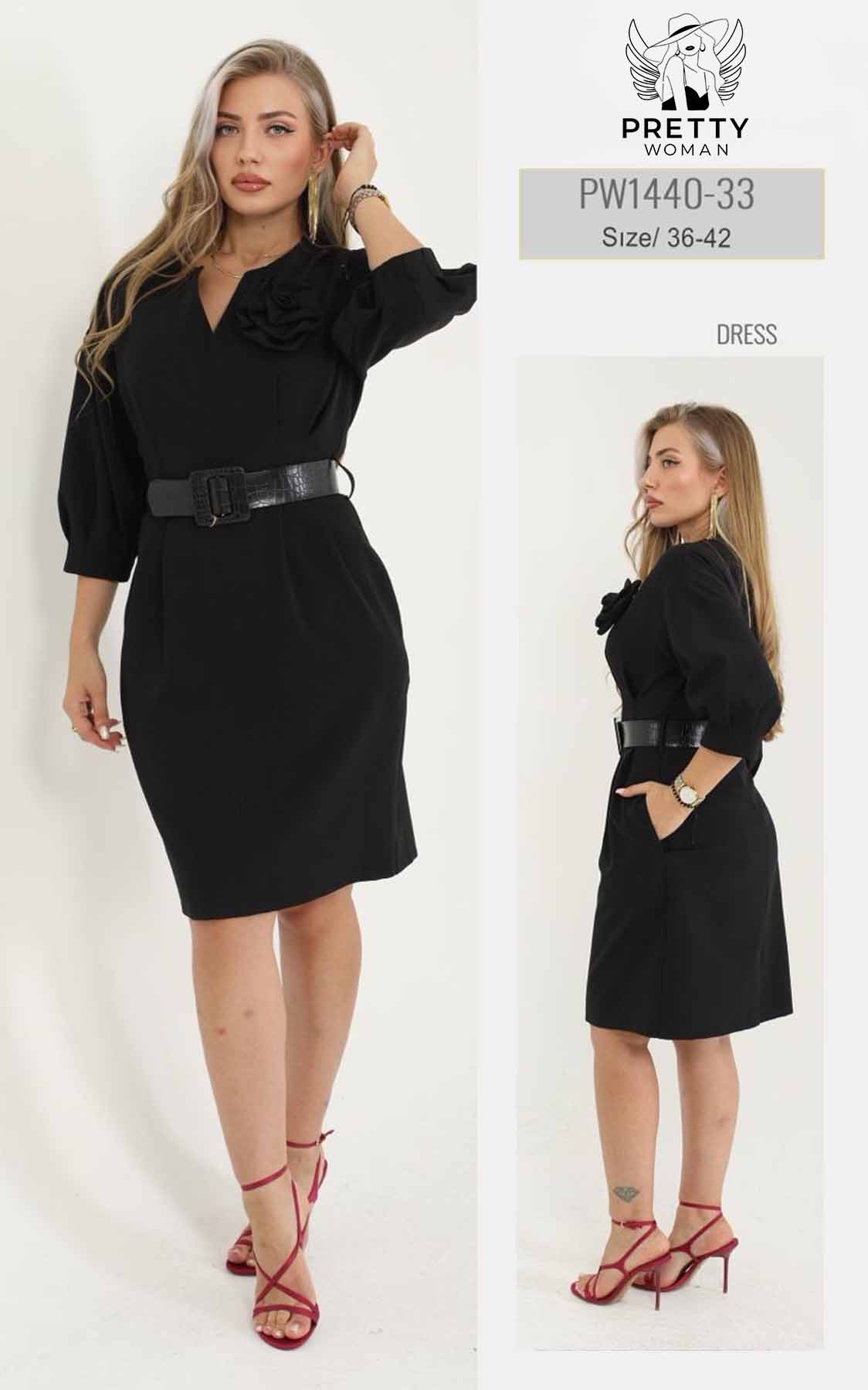 PW-1440 GÜNLÜK ELBİSE