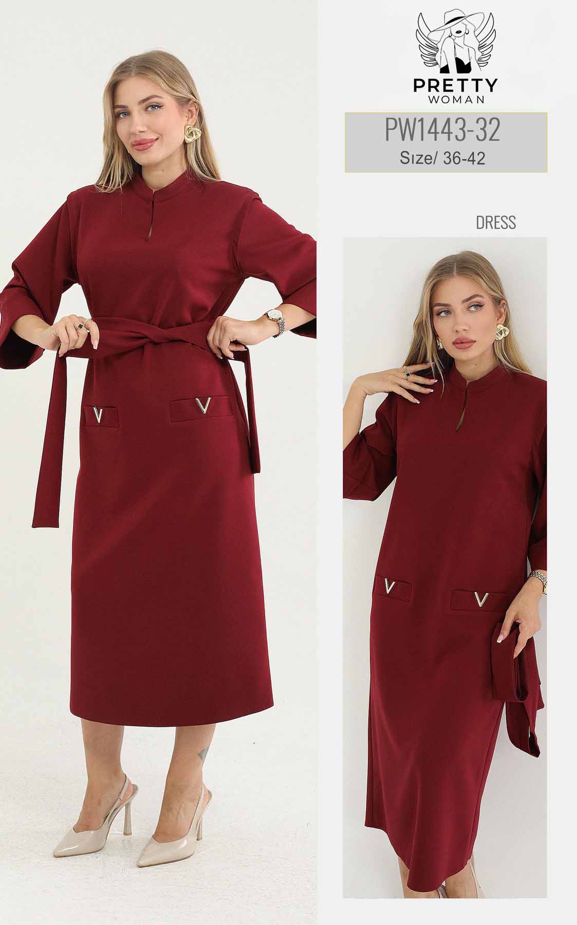 PW-1443 GÜNLÜK ELBİSE