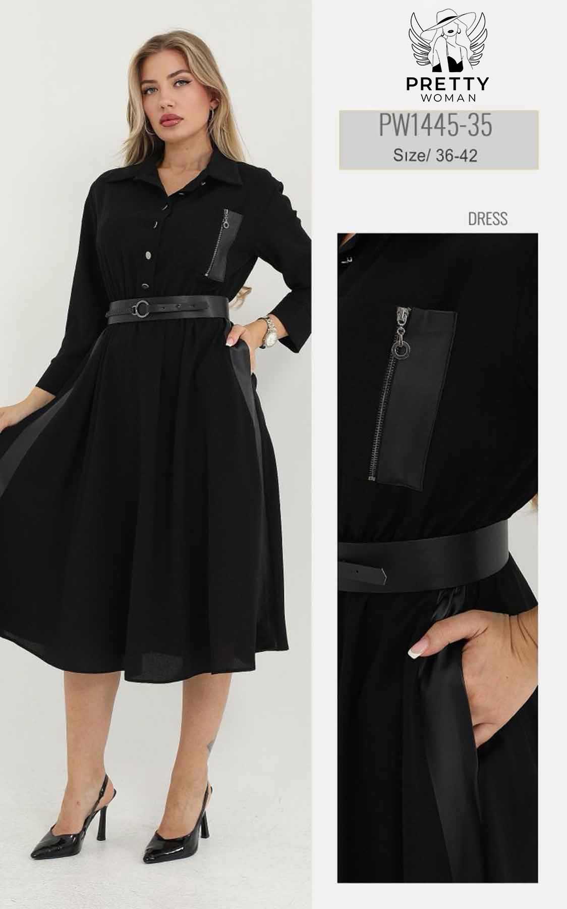 PW-1445 GÜNLÜK ELBİSE