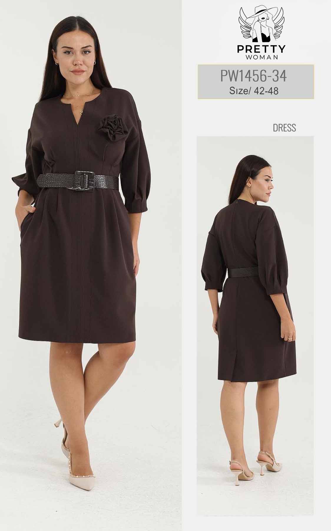 PW-1456 GÜNLÜK ELBİSE