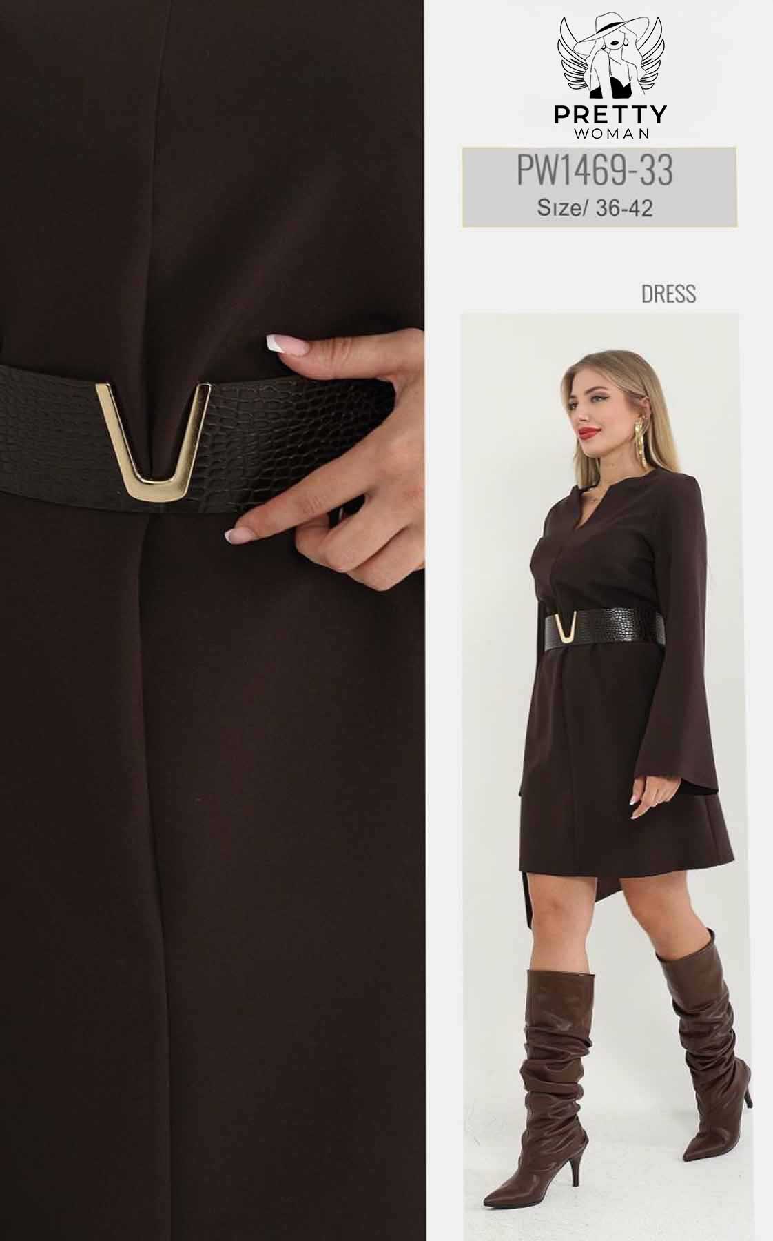 PW-1469 GÜNLÜK ELBİSE