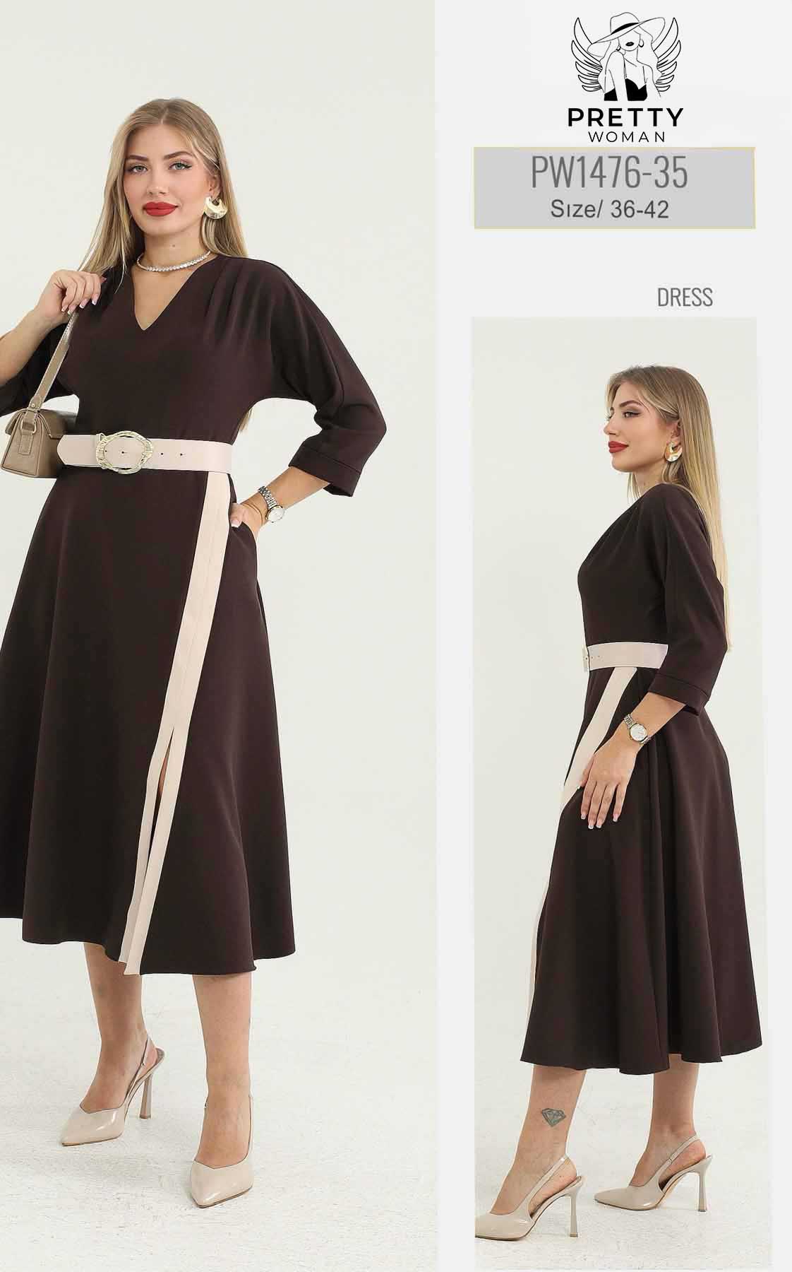 PW-1476 GÜNLÜK ELBİSE